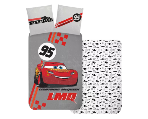 Disney Cars voodipesukomplekt, 100×140 cm, 40×45 cm
