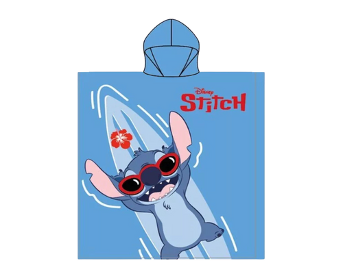Poncho rätik Disney Lilo and Stitch Lazy Lagoon, 50x115 cm