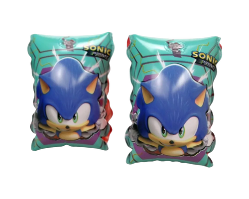 Sonic the Hedgehog Best Friend täispuhutavad ujumiskätised, 25x15 cm