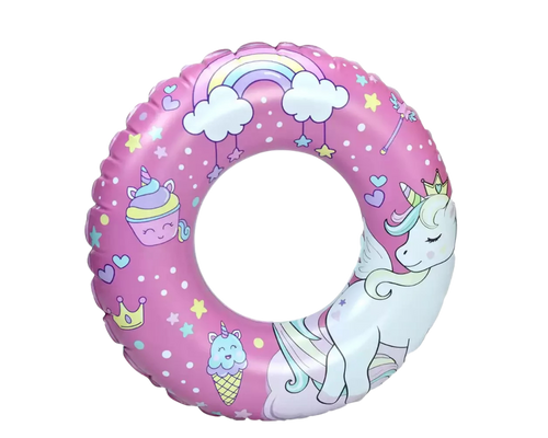 Täispuhutav laste ujumisrõngas Unicorn, 51 cm